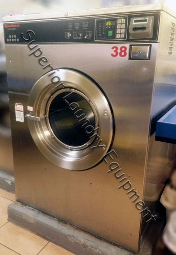 Speed queen sc80bc2 washer, 80lb, card ready, 220v, 3ph, 2005, reconditioned for sale