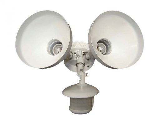 Dual-spot  motion-detect floodlight + pir motion sensor for dusk-to-dawn setup for sale