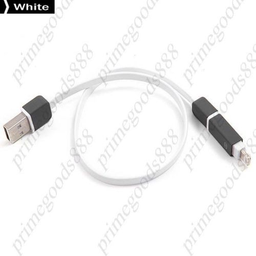 30 cm USB to Micro Lighting Cable 5 Pin to 8 Pin 30cm Adapter Charger Data White