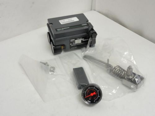 149099 new-no box, fisher 3660 pneumatic valve positioner 3-15psi, 1/4 to 1/8 np for sale