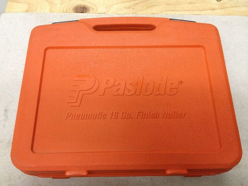 PASOLODE 18 GUAGE FINISH NAILER ( CASE ONLY ) T200-F18, T125-18