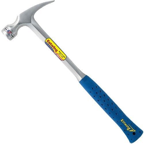 Estwing e3-24sm 24oz steel claw hammer with vinyl-nylon grip for sale