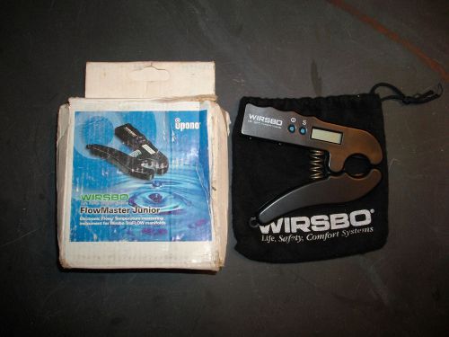 Wirsbo FlowMaster Junior Electronic/Temperature Measuring Instrument
