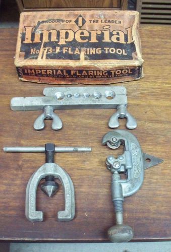 Imperial no. 93-f flaring tool with cutter original box for sale