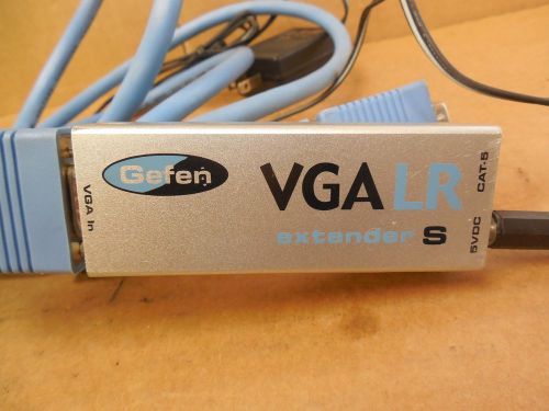 Gefen vgalr extender sender 5 vdc w. cable &amp; power cord used for sale