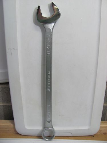 NEW Wright Tools 1154 1-11/16&#034; Round Shaft 12 Pt Industrial Combination Wrench