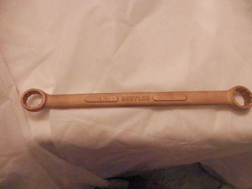 BERYLCO NON- SPARKING BECU BARYLLIUM COOPER CLOSED ENDED WRENCH