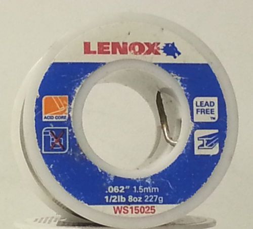Lenox Lead Free Solder, (4) 1/2# Spools
