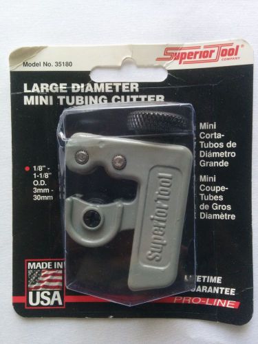 *NEW* Superior Tool 1/8&#034; to 1-1/8&#034; Mini Tube Cutter 35180