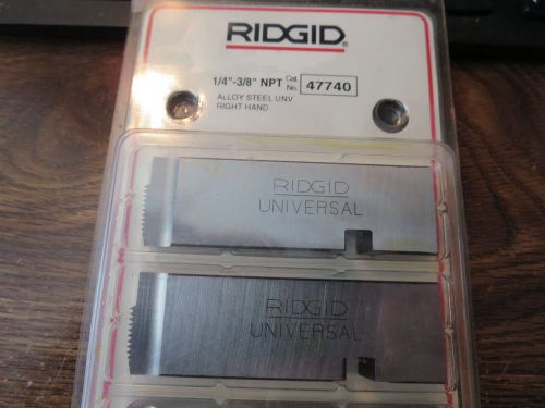 Ridgid 1/4-3/8 inch Universal dies
