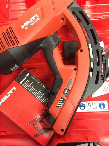 NEW !!! HILTI GX 120-ME FULLY AUTOMATED GAS ACTUATED NAIL GUN SAVE!!!