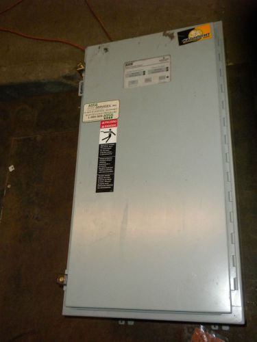 ASCO SERIES 300 AUTOMATIC TRANSFER SWITCH 200 AMP 140 VOLT 50/60 HZ SINGLE PHASE