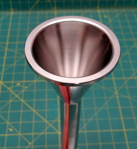 Industrial Grade Stainless Steel Hot Dog / Sausage Stuffer Tube Funnel 5/8&#034;