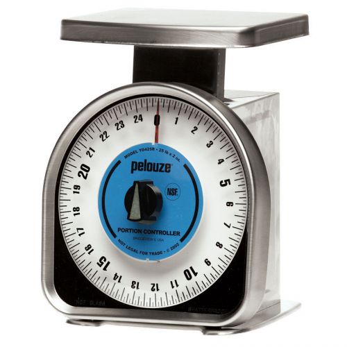 Rubbermaid perlouze (yg425r) mechanical portion control scale, 25lb for sale