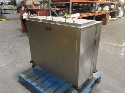 Aladdin temp-rite meal systems dh08 dish heater 3 columns 208v on casters for sale