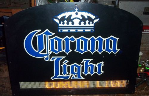 Corona Light Neon sign Bar Resturant Man Cave, programmable !!