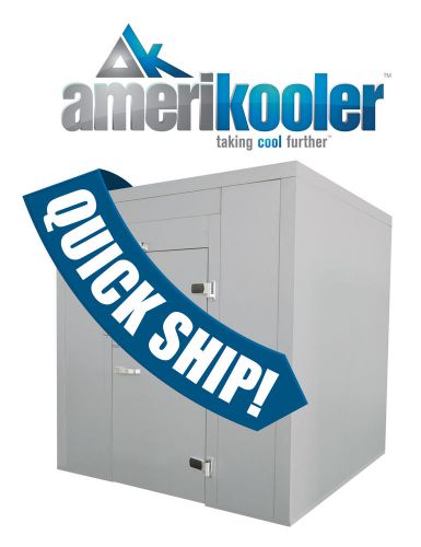 Amerikooler new 6&#039;x8&#039; walk in freezer with floor restaurant equipment for sale