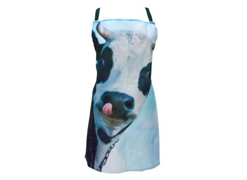 The Wild Side Photo Print Cow Moo Apron Annabel Trends Bring out the animal New