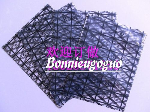 Lot of 100 - Conductive Anti-Static Grid 2-mil heat seal-able ESD BAG 30*40CM