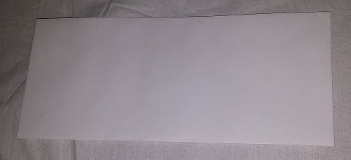 Individual White Envelope 9 1/2&#034; by 4&#034;  NEW