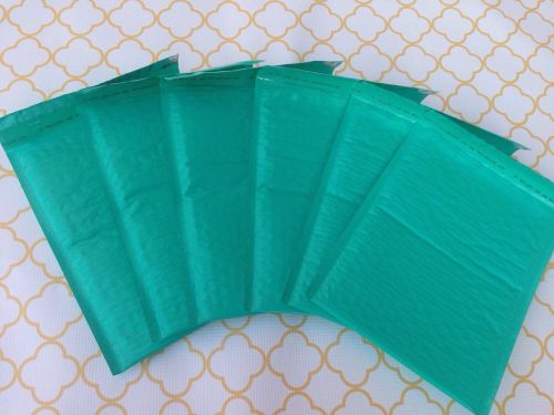 20 6x9 Teal Padded Bubble Mailers - Colored Self Adhesive Bubble Mailers