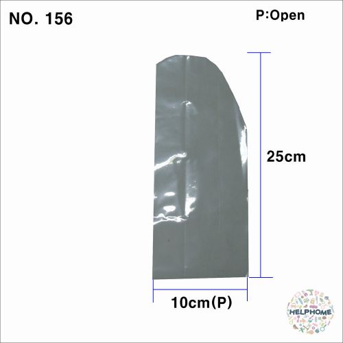 30 Pcs Transparent Shrink Film Wrap Heat Pump Packing 10cm(P) X 25cm NO.156