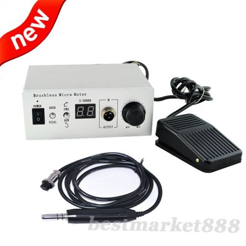 Sale non-carbon brush brushless jewelry micromotor polishing + unit handpiece ce for sale