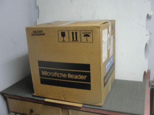 Microimage Display 495A Microfiche Reader –NIB-