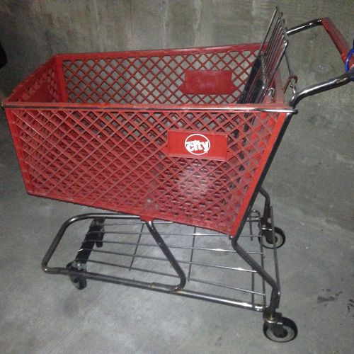 Retail Circuit City Shopping Cart (apprx. 39&#034;x21&#034;x39&#034;) - Good Condition