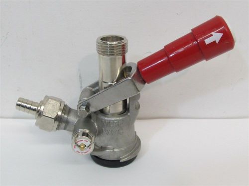 Micro Matic 7485E-R, D System - Red Lever Handle - Keg Tap