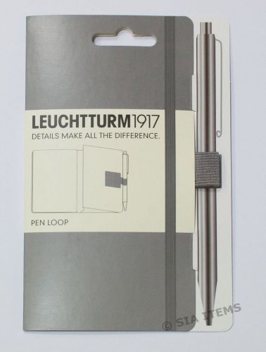 Leuchtturm 1917 Pen Loop Grey self-adhesive