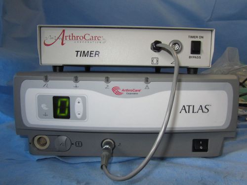 Arthrocare Atlas+Arthrocare Timer Bundle set! Tested-Operational