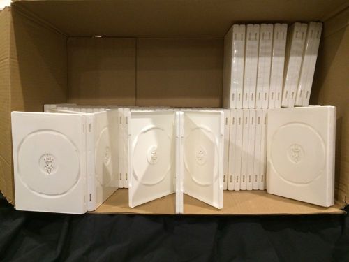 White 4 Disc 28Mm Cases (30 Pieces)