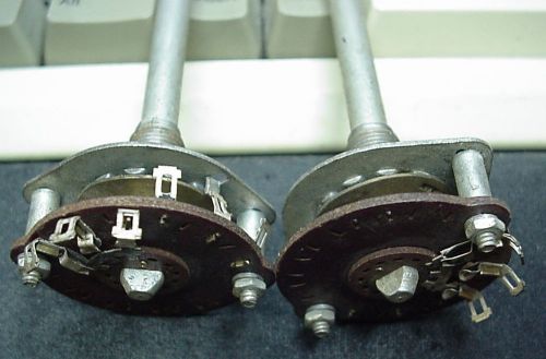 Rotary Switch SWR 049 Lot of 2 DPDT NOS