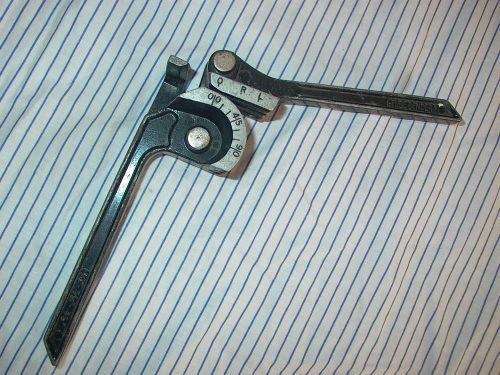 Tubing bender -three position tube sizes 1/4&#034; - 5/16&#034; - 3/8&#034; for sale