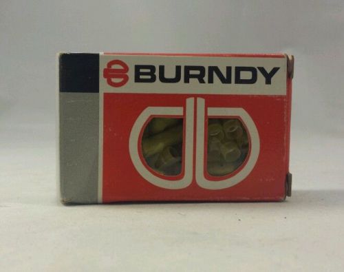 Burndy YSE10-BOX Lot of 50 Insulink Nylon Insulated Butt Splice 12-10 YSE 10