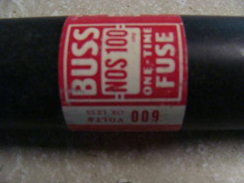 BUSS MFG DIVISION NOS 100A