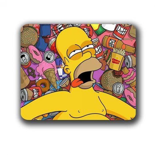 New The Simpsons Homer Design Mousepad Mice Mat Pad Laptop or Computer