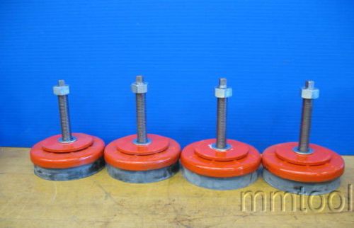 ~4~new universal machine leveling mounts 4-3/4&#034; punch press mill lathe etc for sale