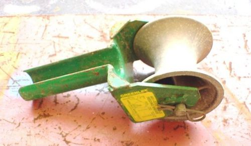 Used greenlee 441-2 feeding sheave 2&#034; good condition for sale