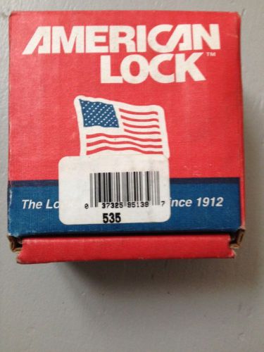 Box of NEW American Lock Steel Hasps #535 complete with hardware