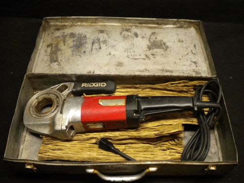 Ridgid 600 hand-held portable power pipe threader new cord for sale