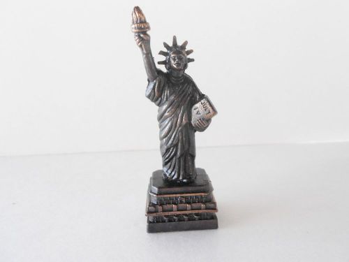 MINI Vintage Antique Die Cast Pencil Sharpener Statue of Liberty