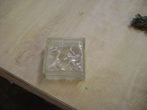 Glass Block, 7.5&#034; x 7.5&#034; x 3&#034; (Pack of 15)