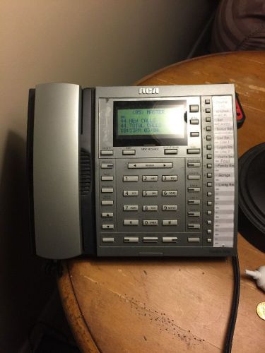 RCA 4-Line Telephone Caller ID Model 25404RE3-A Executive Series Phone w/ power