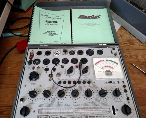 Mint calibrated stark 12-22a mutual conductance vacuum tube tester hickok tester for sale