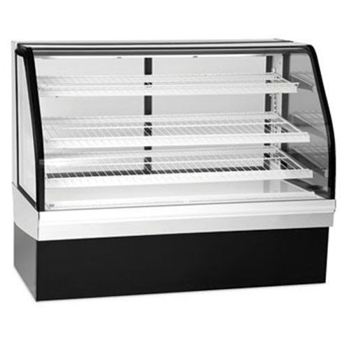 Federal ECGD-77 Bakery Display Case, Non-Refrigerated, Tilt Out Curved Glass, 77