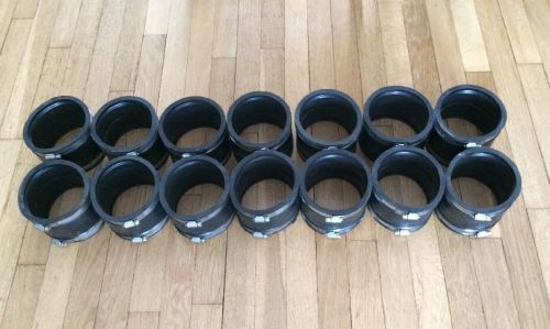Lot of 14-4&#034; rubber coupling for cast iron or plastic for sale