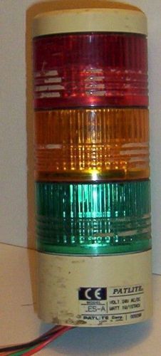 PATLITE 3 Bulb Light Tower Red, Yellow, Green, Model LES-A