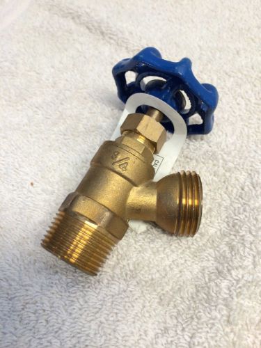 Watts 3/4&#034; BD2C Water, Boiler Drain valve x 3/4&#034; Hose connector